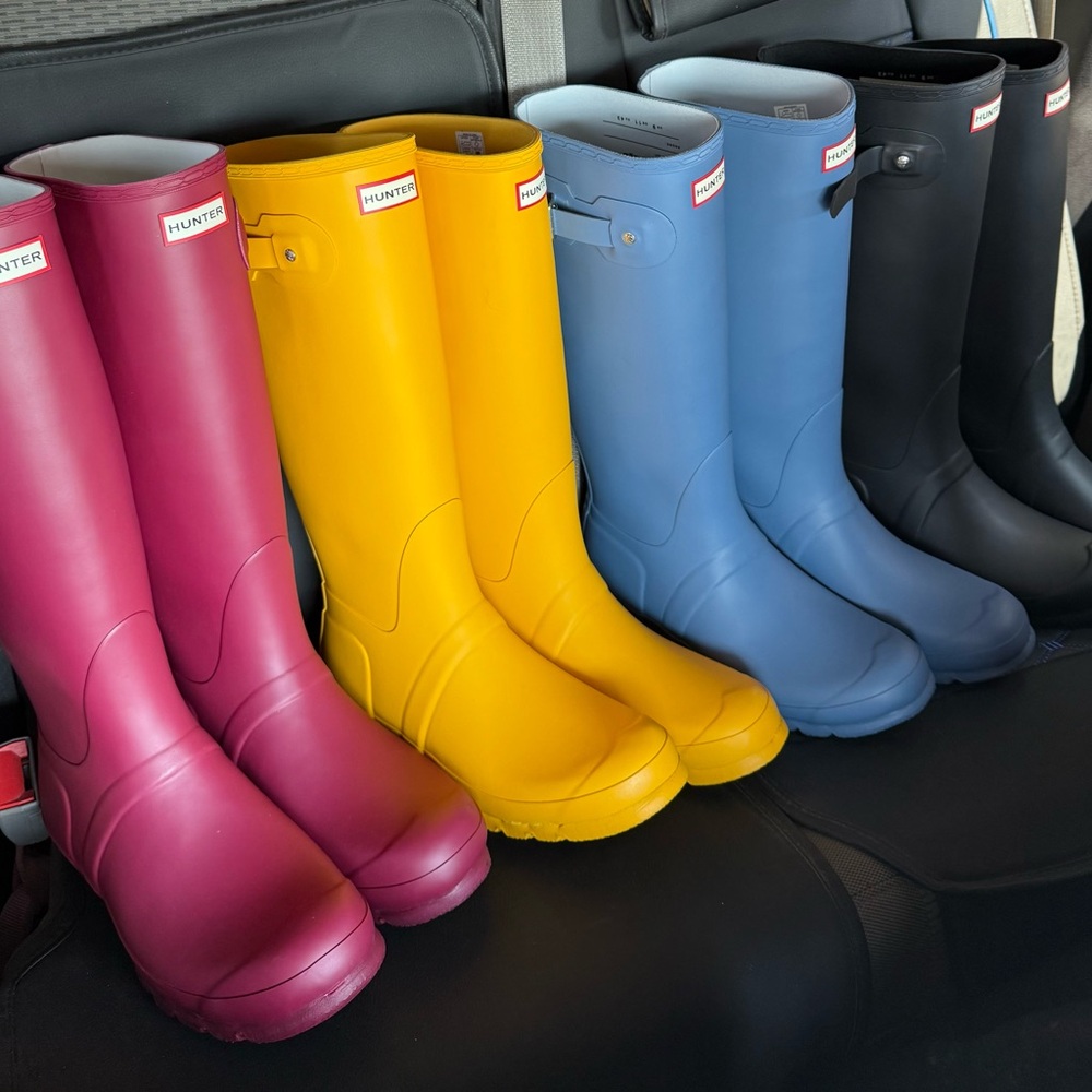 Hunter Vibrant Rain Boot Collection
